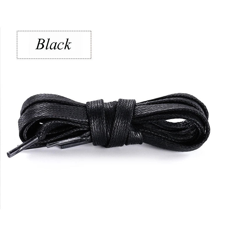Flat Waxed Waterproof Shoelaces – Unisex
