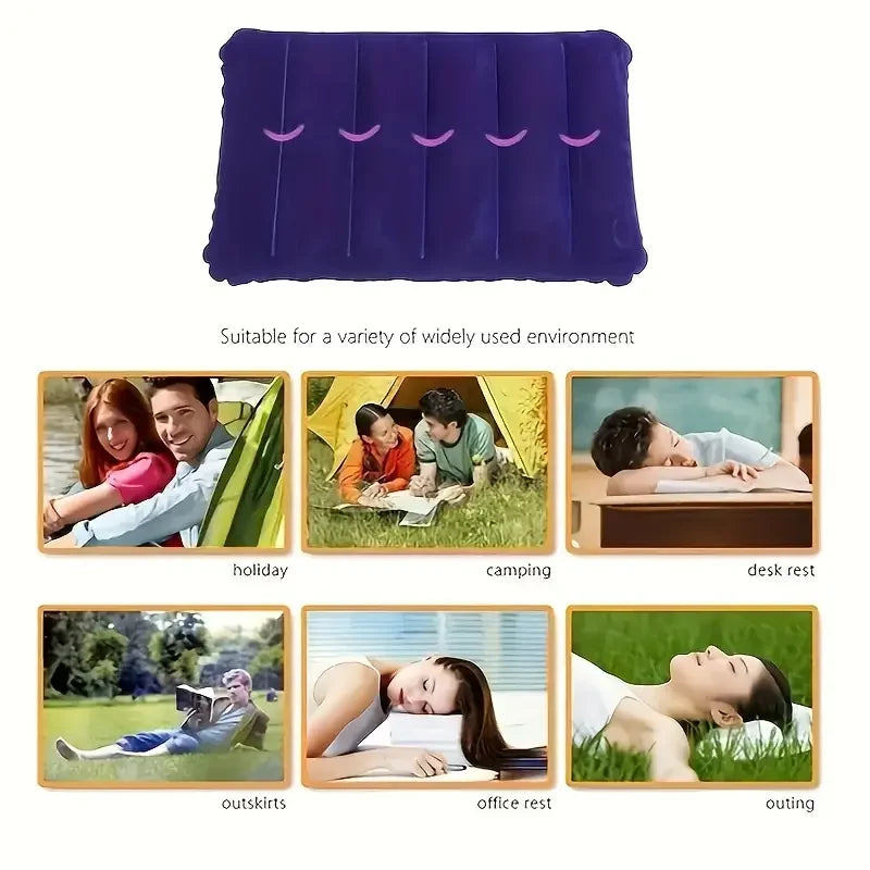 Foldable Inflatable Travel Pillow