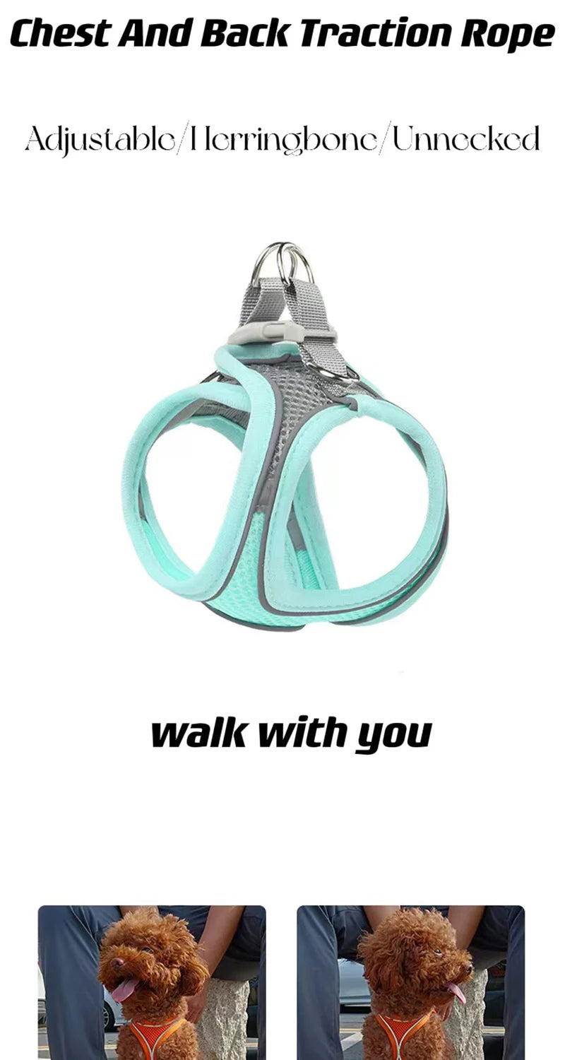 Reflective Outdoor Dog Harness Vest