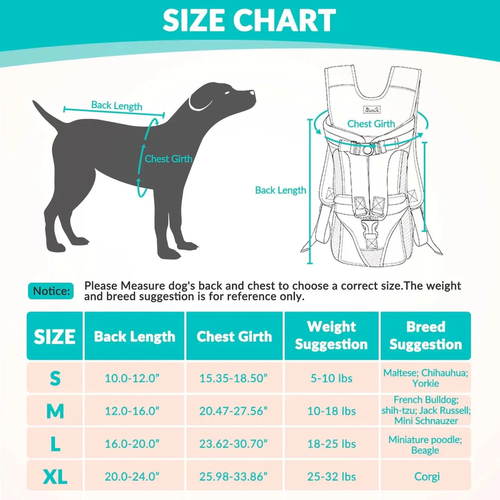 Hands-Free Dog Carrier Backpack