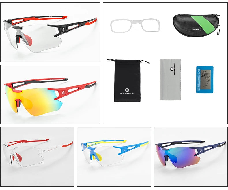 Photochromic Cycling Sunglasses – MTB & Road