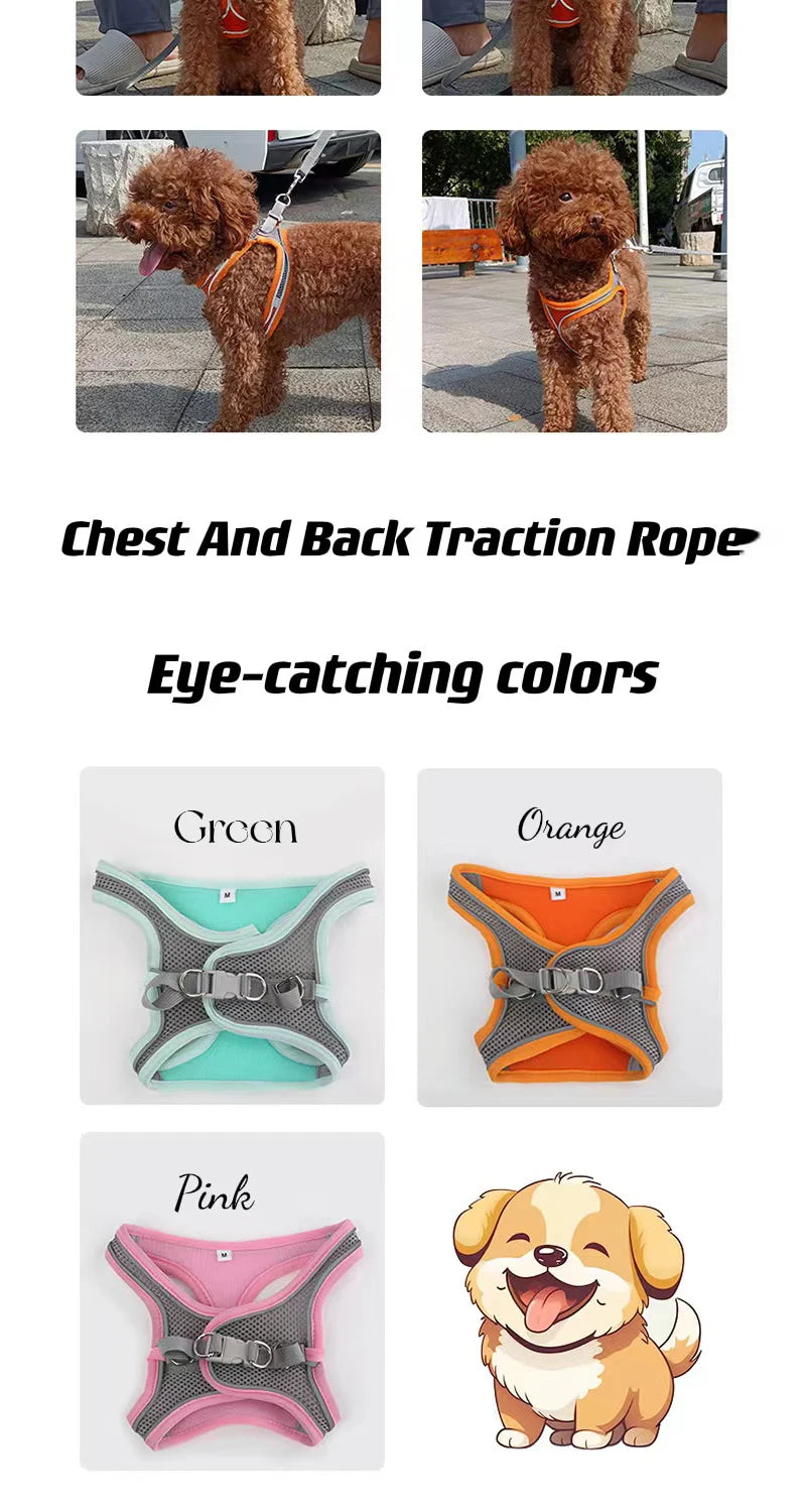 Reflective Outdoor Dog Harness Vest