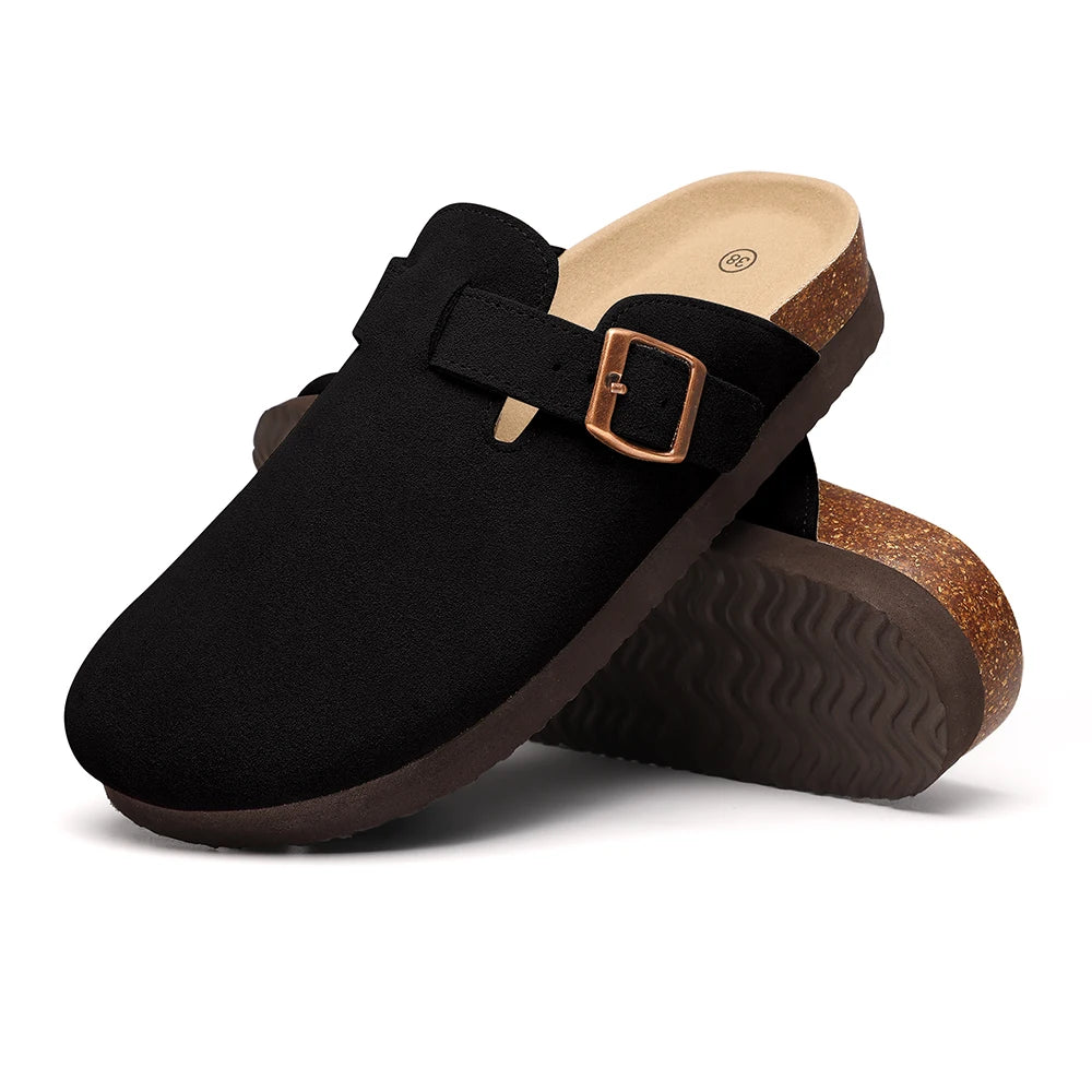Women's Cork Arch Support Clogs