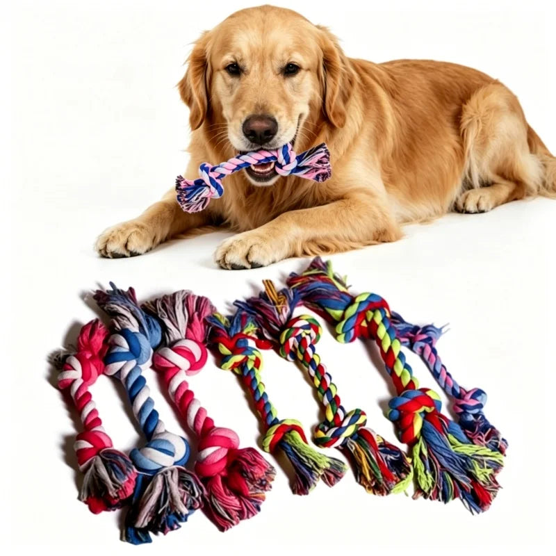 Cotton Rope Knot Chew Toy for Dogs