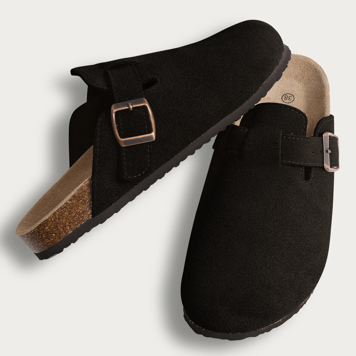 Women's Cork Arch Support Clogs