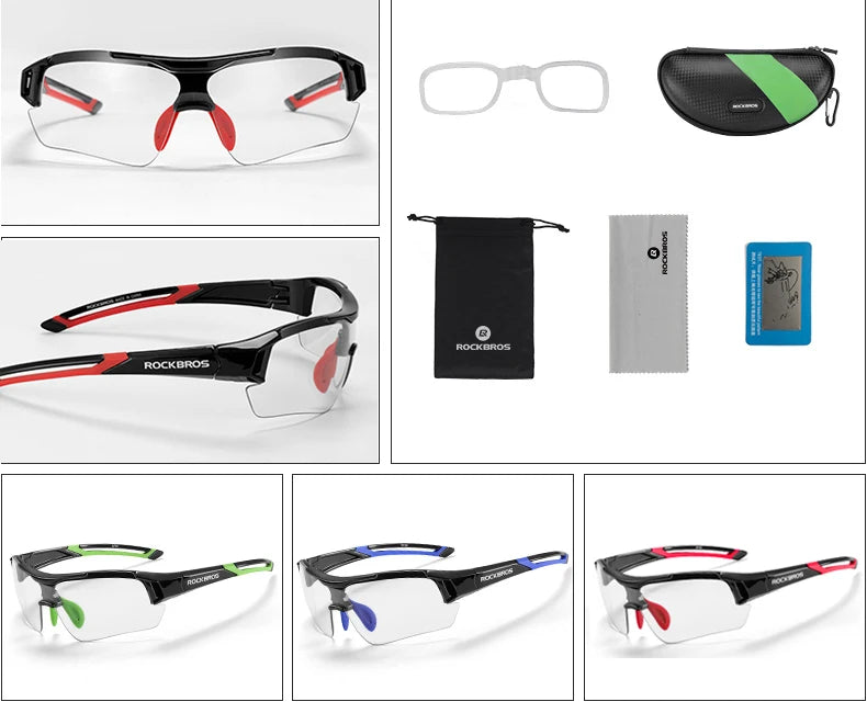 Photochromic Cycling Sunglasses – MTB & Road