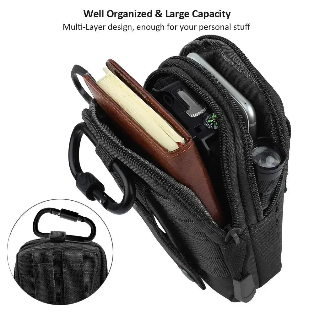 Camouflage Sports Waist & Leg Pack