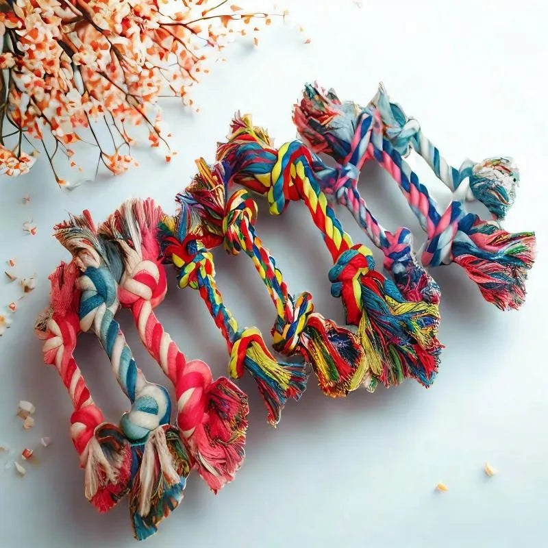 Cotton Rope Knot Chew Toy for Dogs