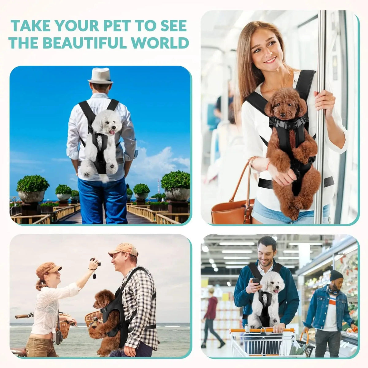 Hands-Free Dog Carrier Backpack