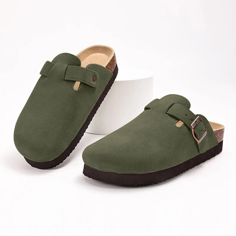 Women's Cork Arch Support Clogs