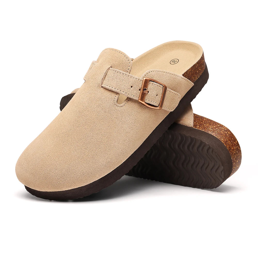 Women's Cork Arch Support Clogs