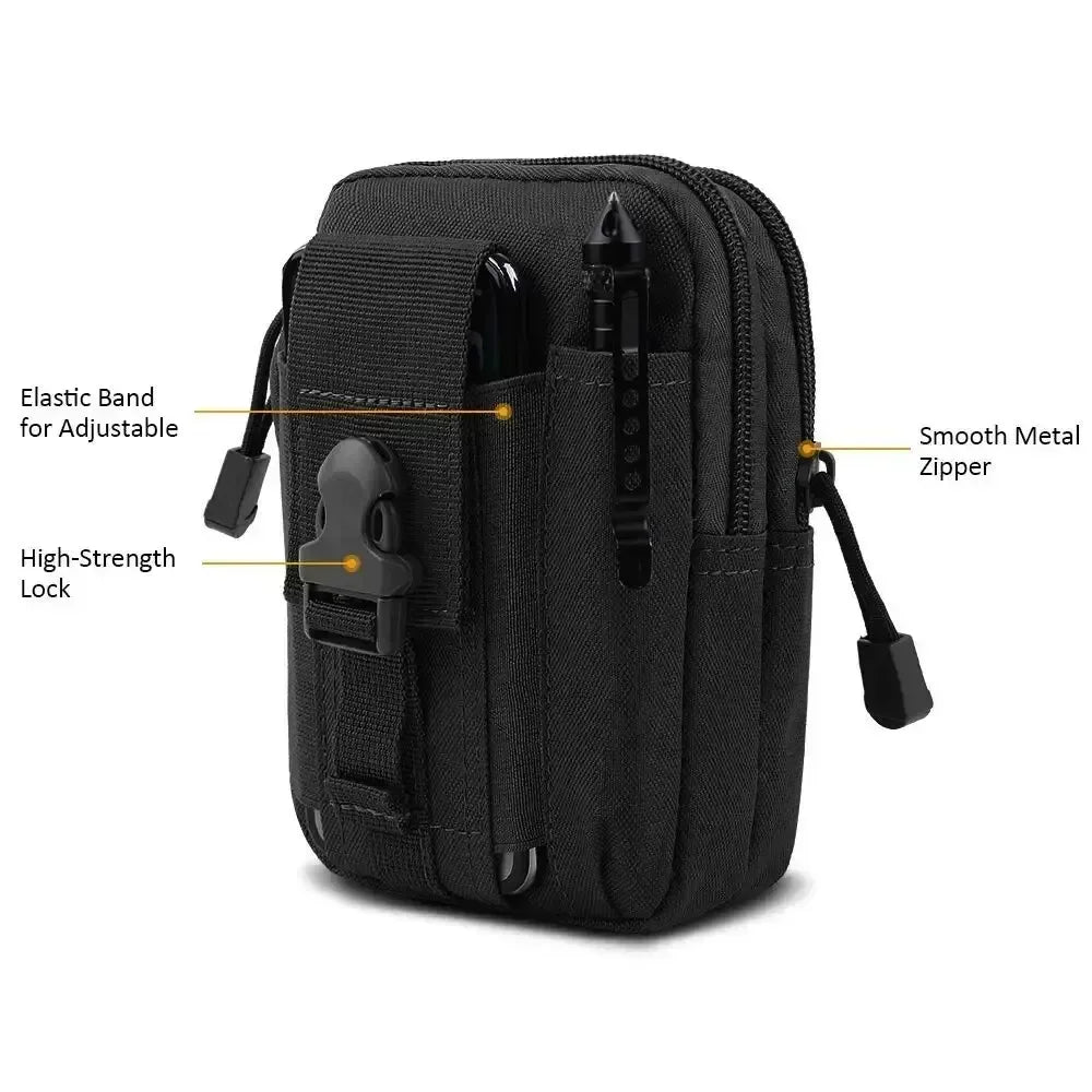 Camouflage Sports Waist & Leg Pack